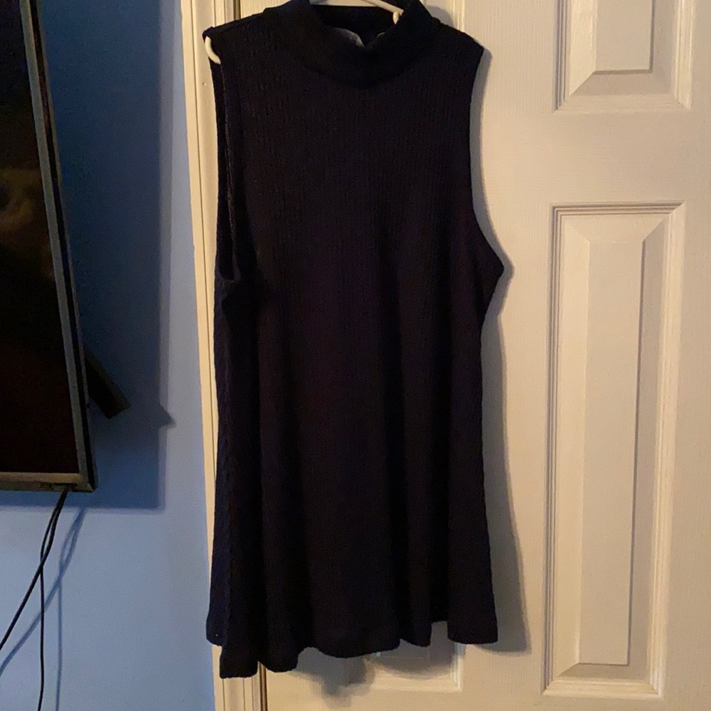 New York & Co mesh sleeveless sweater